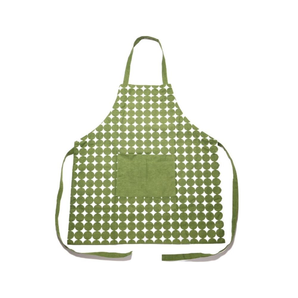 To The Market Apron in Green Polka – NWT